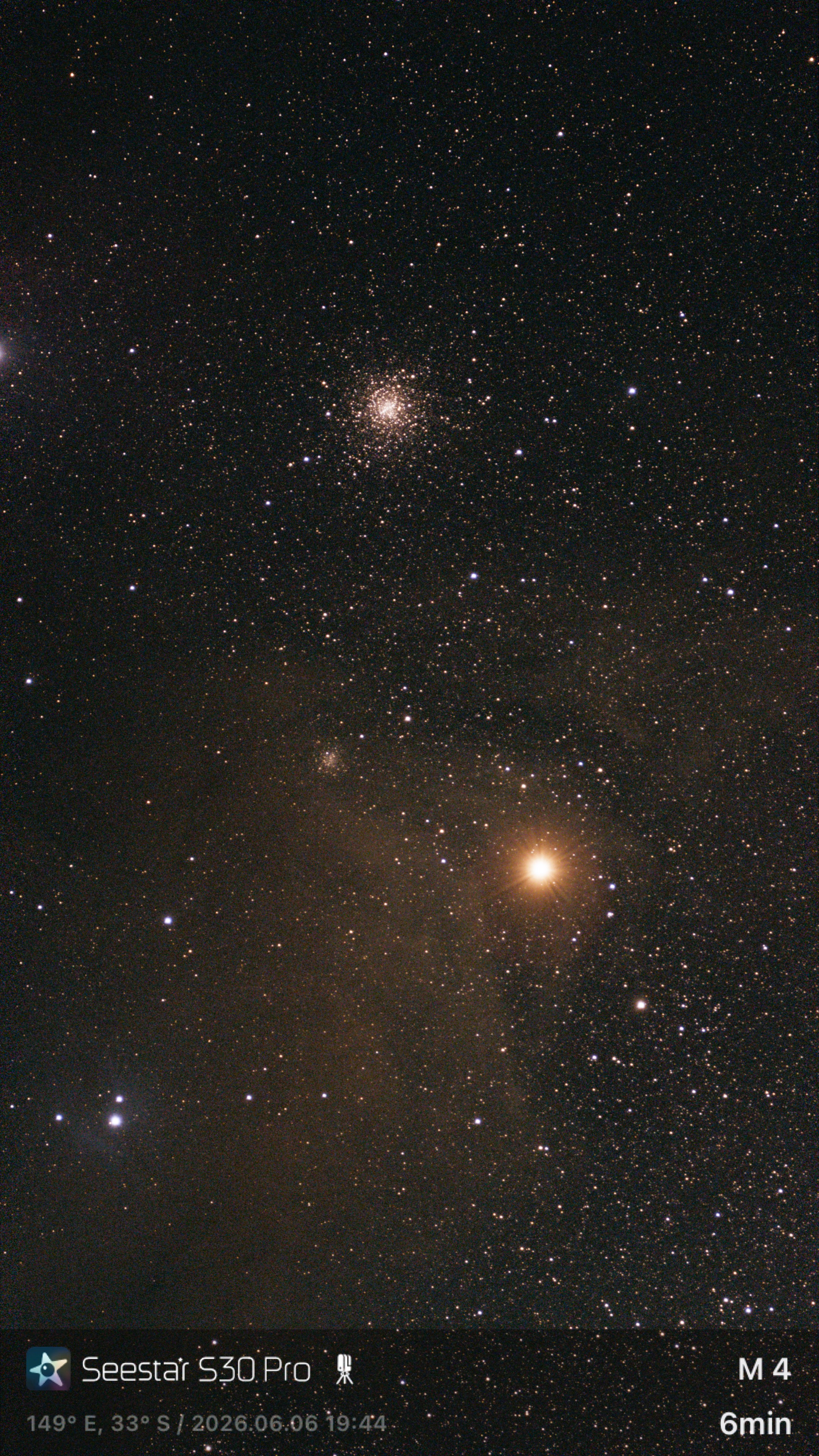 M4 and Antares