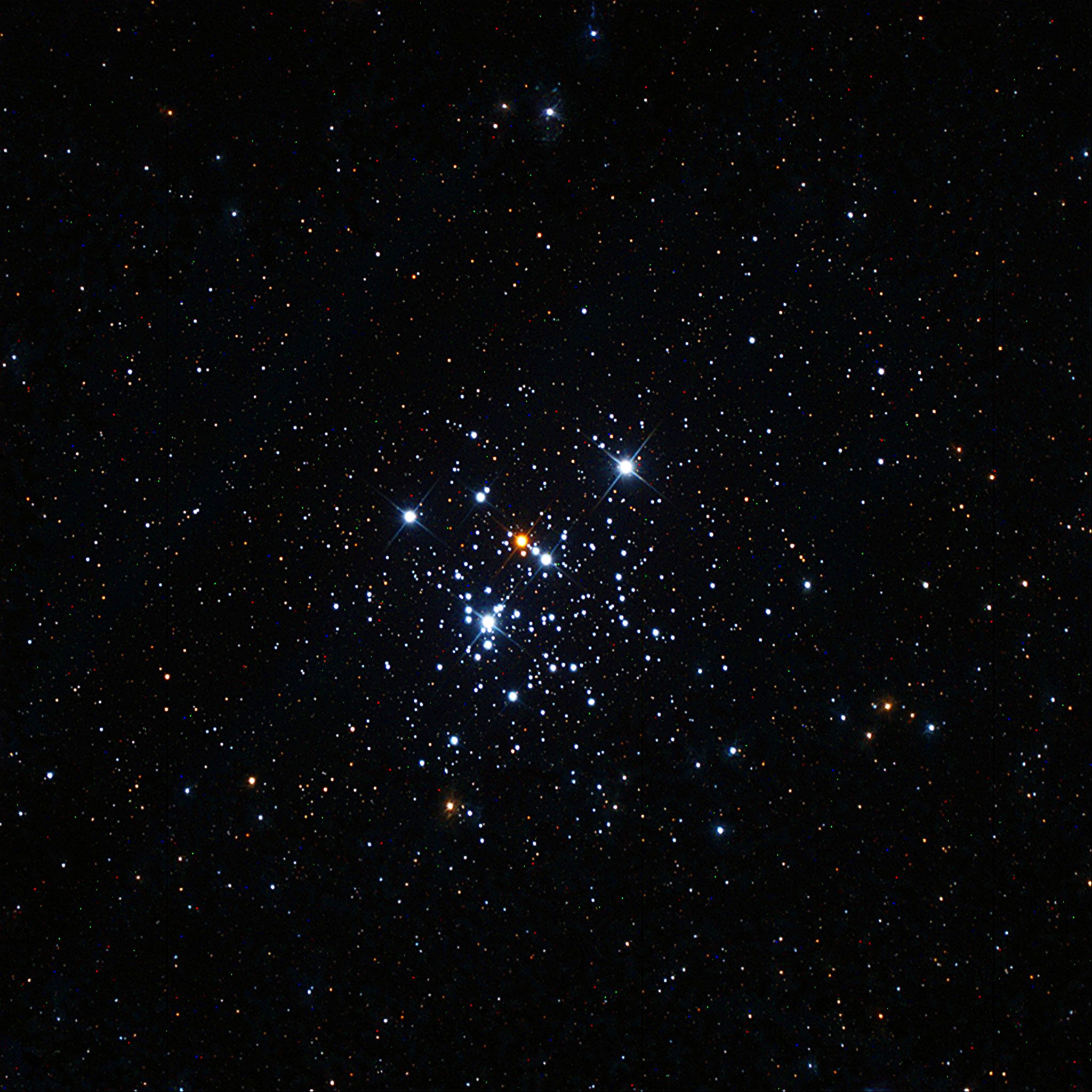 NGC 4755, the Jewel Box cluster.
